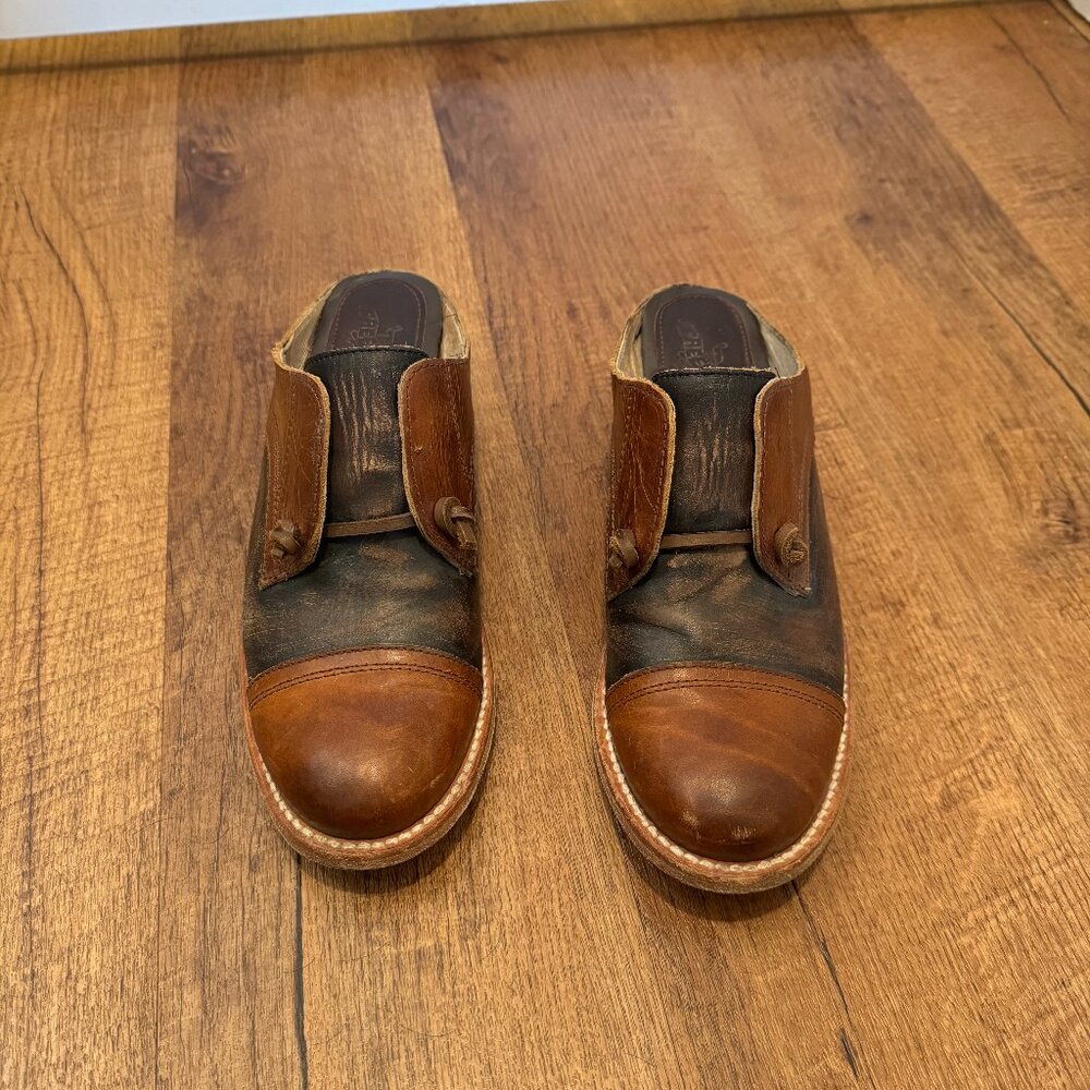 Freebird MALENA Leather Oxford slip on, size 8